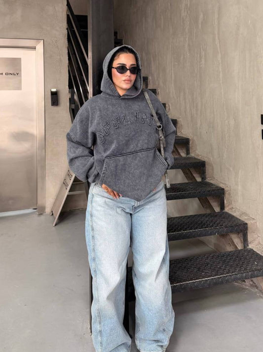 Washed hoodie