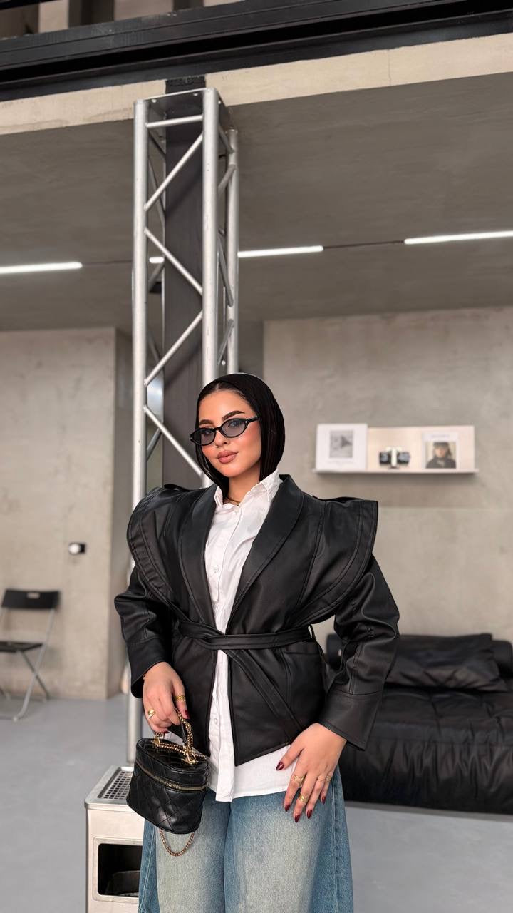 Leather jacket