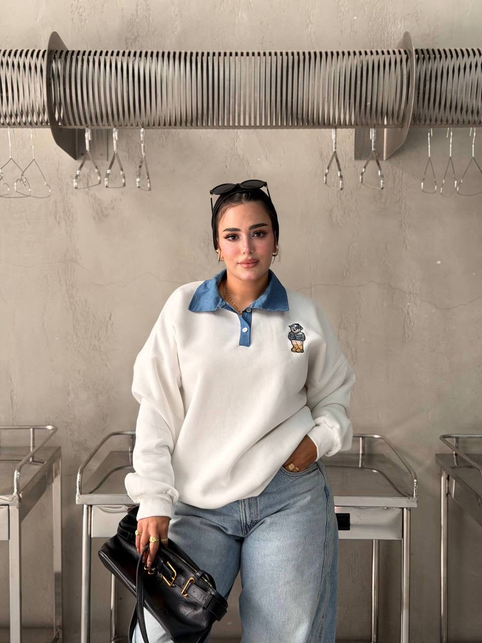 Polo hoodie