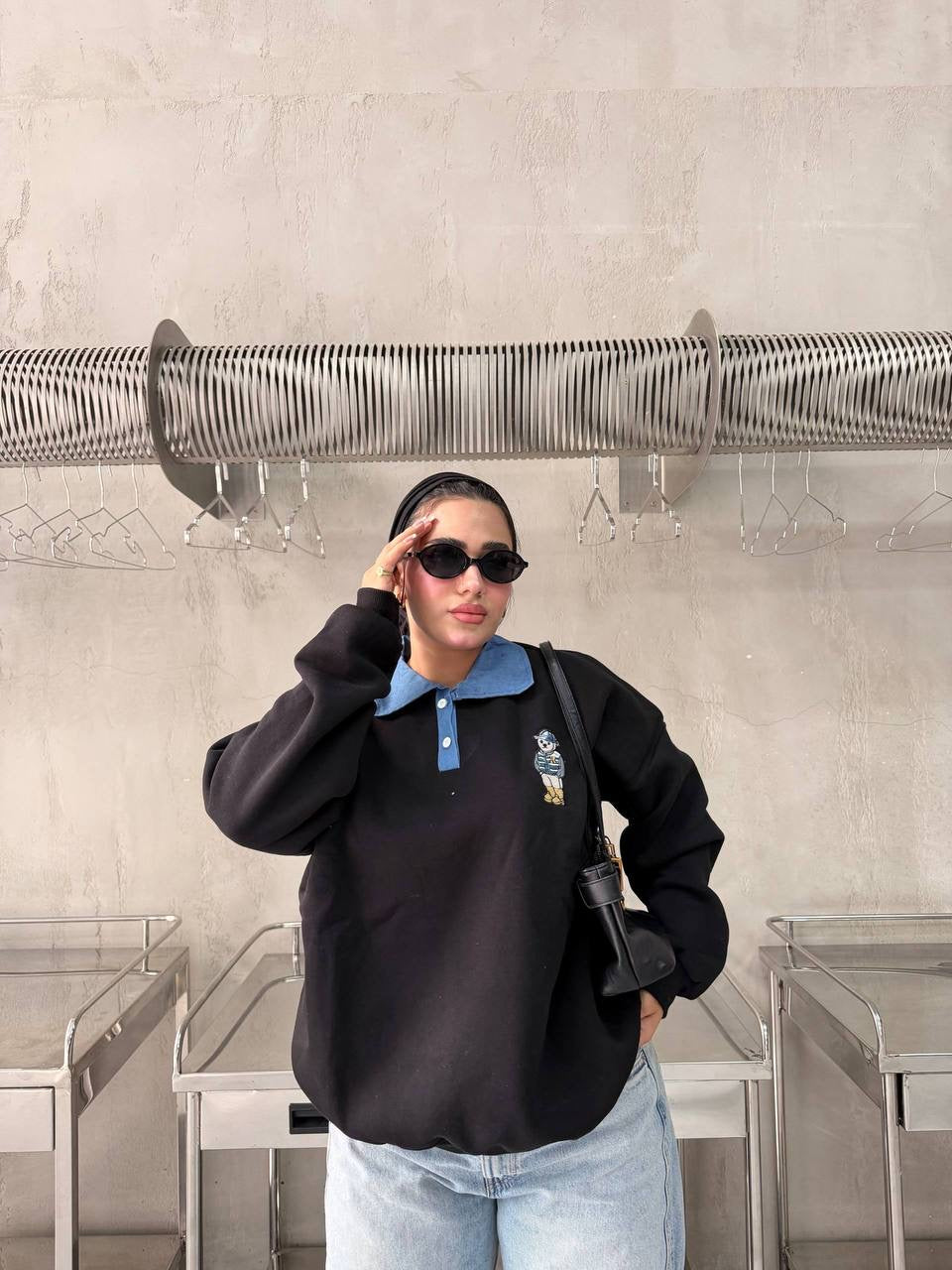 Polo hoodie