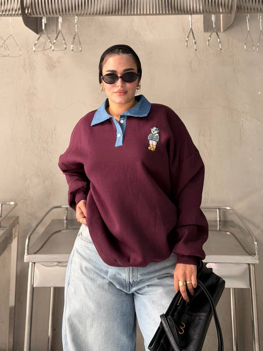 Polo hoodie