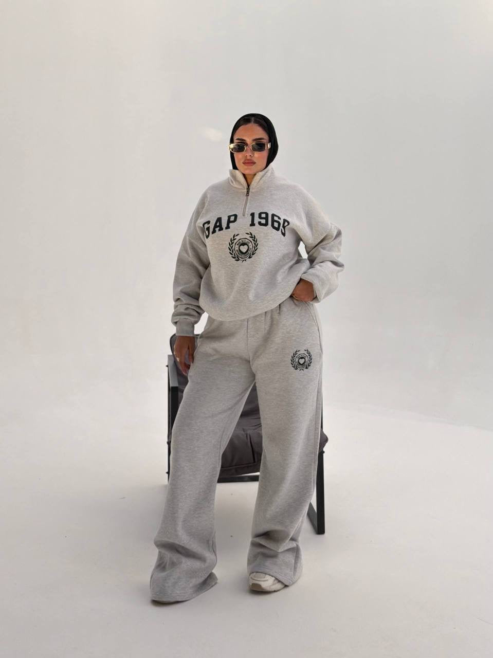 Essential quarter-zip set